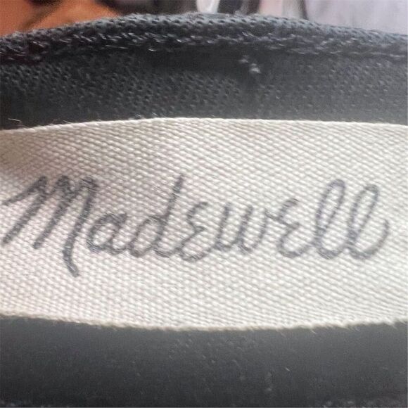 Madewell Women's 8" Skinny‎ Jeans Size 30 Dark Black Denim Streetwear Dark Wash - Picture 7 of 8